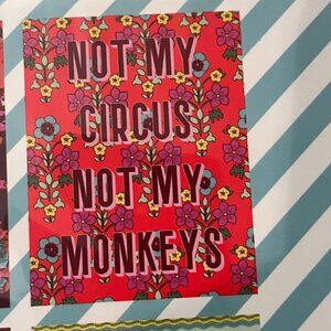 Funny Inspiring and Sarcastic Note Cards (1 box / 8 cards /new)